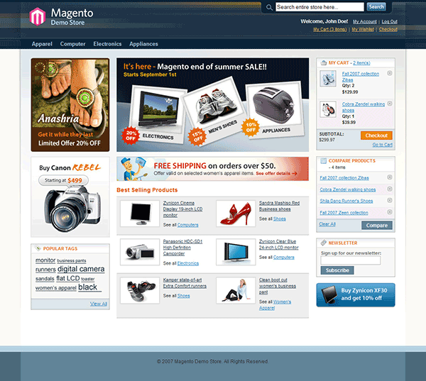 Magento Store