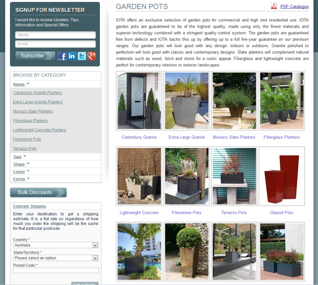 IOTA Top Level Categories